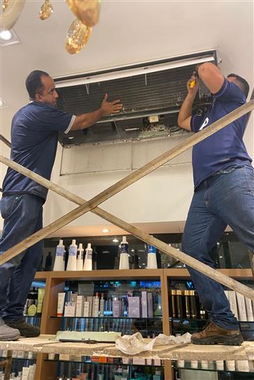 Instalação e manutenção em ar condicionado