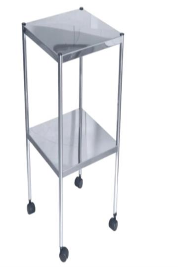 Mesa Auxiliar Para Medicação - Hospital E Clinicas Aço Inox