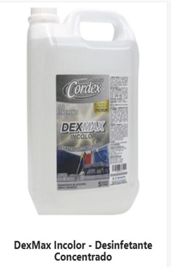 DexMax Incolor - Desinfetante Concentrado