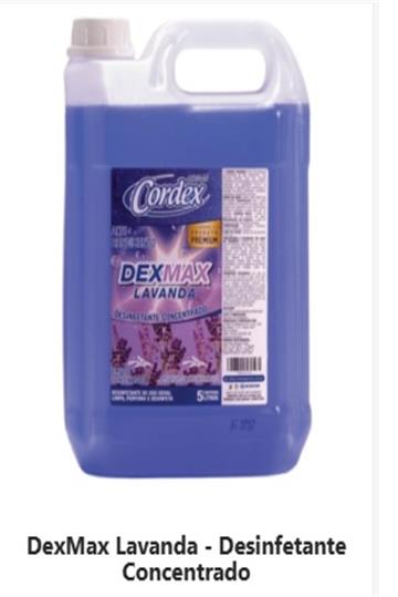 DexMax Lavanda - Desinfetante Concentrado