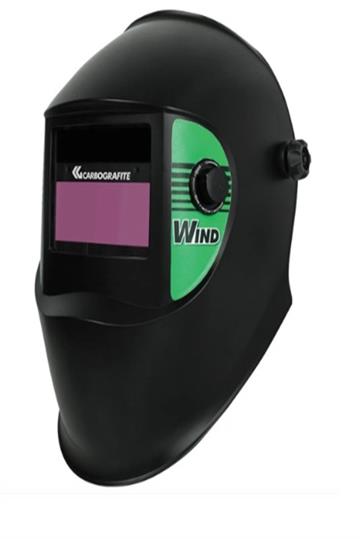 Máscara De Solda Automática Com Recarga Solar Carbografite