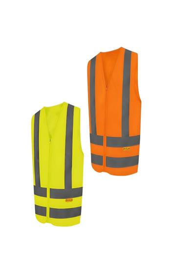 20 Coletes Refletivo Segurança  Sinalizador Obras Transito. P