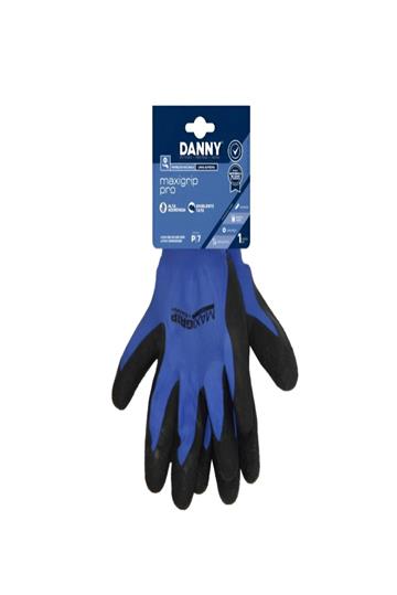 10 Pares Luva Corrugada Pedreiro Maxigrip Pro 31.323  G