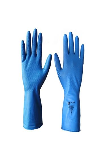 12 Pares Luva Nitrílica Ambidestra Lalan C.a 39.620 Tam ( M)