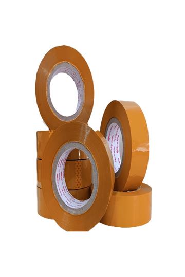 2 Rolos De Fita Adesiva/fita Durex 300 Metros Marrom Marrom