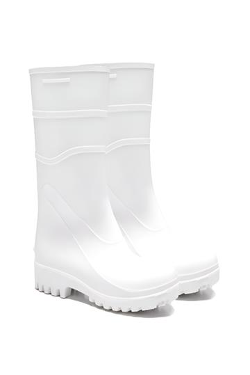 Galocha Branca Pvc Limpeza Impermeável Antiderrapante Epi. 36 BR