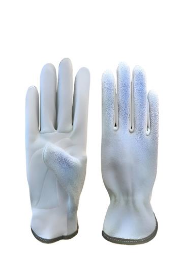 10 Pares Luva De Vaqueta Petroleira Mista Dorso Raspa Epi