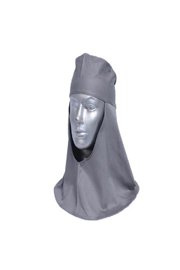 Touca De Brim Para Soldador Elástano C/velcro, cinza