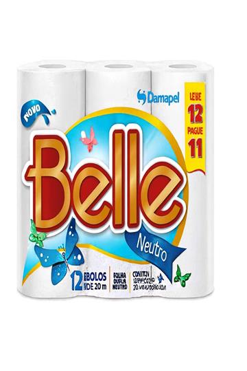 Papel higiênico BELLE neutro