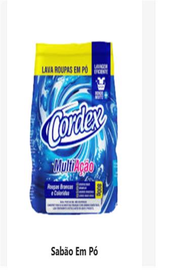 sabão em pó cordex